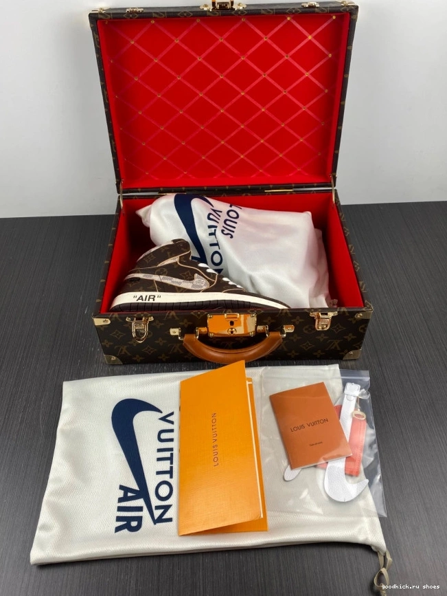 Cheap LV Air Jordan OFF-WHITE 1 x 0824